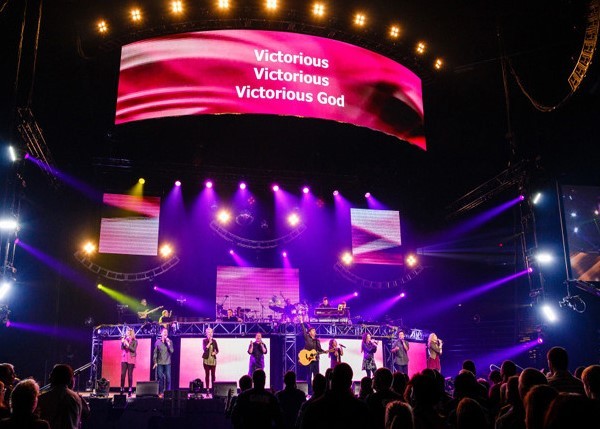 Quality Huge External Led Screen Hire , Thin Led Panel Stage 3.91mm With Die-casting Panel for sale