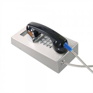 Wholesale Volume Control Vandal Resistant Telephone SIP2.0 PoE Digital LCD Prison Telephone from china suppliers