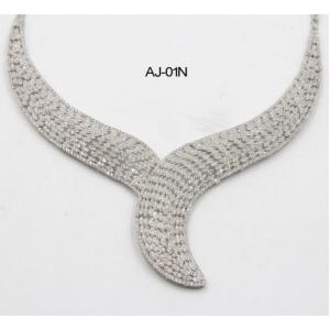 Y 925 Sterling Silver Name Necklaces Choker 21K Gold Custom