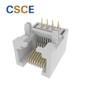 PBT Black Plastic Housing RJ45 Modular Jack