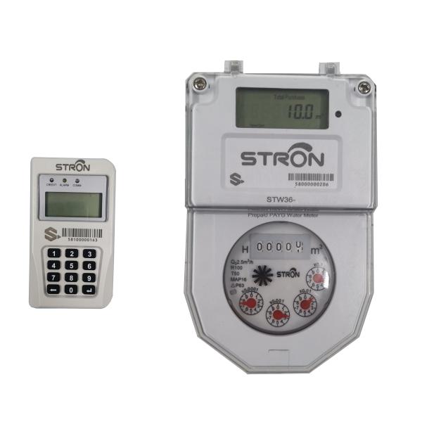 Quality STS IP68 DN25 Prepaid Water Meter With CIU Remote Communication for sale