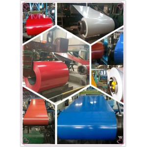 PVDF Prepainted Galvalume Steel Coil PE HDP Painting ASTM A653 Certificated