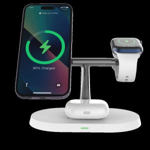 PD/QC Wireless Charger Compatible With Qi Smart Phone Airpod IWatch