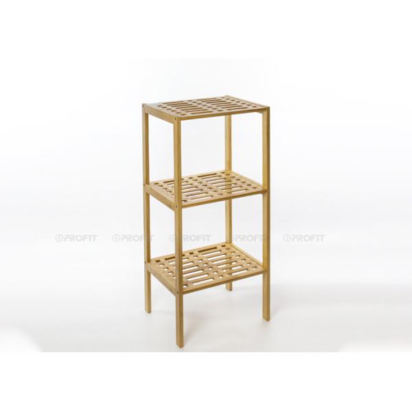 Quality 80cm Height 30cm Width Multi Tier Shelf Made Of Bamboo for sale