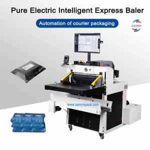 Automatic Express Black PE Bagging Machine Used for Daily Necessities Clothing