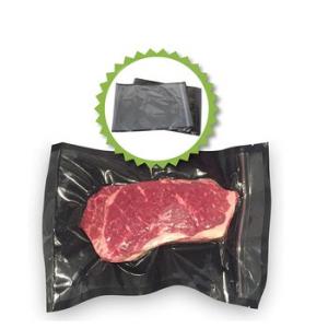 Wholesale Freezer Zipper Black Vacuum Seal Bags Reusable Flexible Versatile Custom Size from china suppliers