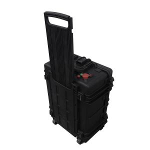 48V Handheld Laser Cleaning Machine , 100watt Laser Metal Rust Remover