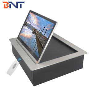 Intelligent Conference System Electric Flip up Monitor Lift Mechanism With 15.6