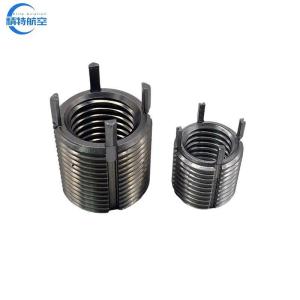 Nickel Plated Metric Key Locking Thread Inserts for Reinforcement Thread and