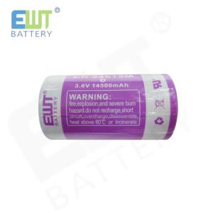 OEM / ODM Lithium Thionyl Chloride Battery ER34615M Lithium Primary