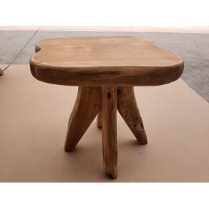 Cedar Irregular Triangle 0.065m3 High Temperature Stool 30cm Width