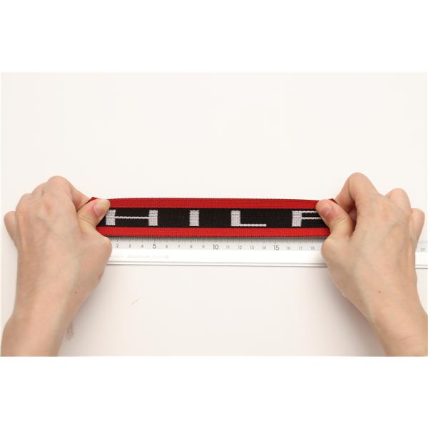 OEM/ODM textile bra jacquard nylon polyester elastic waist band webbing tape strap