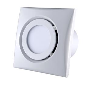2. OEM/ODM Made Plastic 4 6 Inch Square Ventilation Kitchen Exhaust Fan with LED