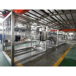 Wholesale 220V / 380V Chicken Slaughtering Line 500 Bph Poultry Processing Solution from china suppliers
