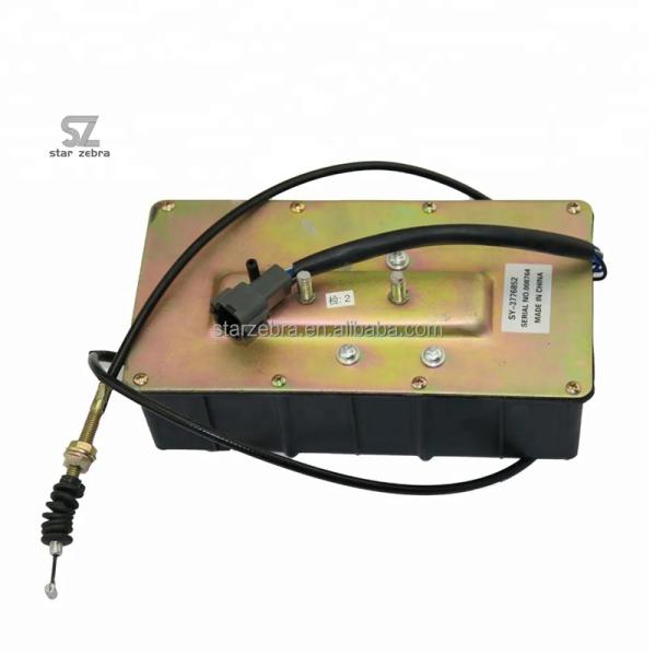60126312 Water Flameout Motor DC 24V 6D34 Waterproof Flameout Device Excavator Spare Parts After Service Online Support