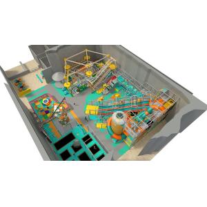 Pirate Ship Indoor Playground with Soft Padded Structure