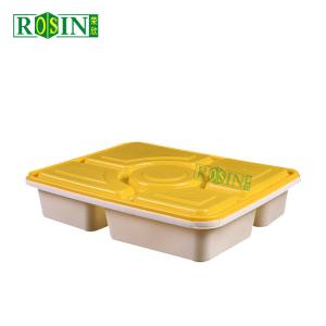 Wholesale Custom Disposable 4 Compartment Food Containers Take Away for Restaurant from china suppliers