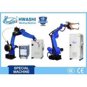 MIG TIG Laser Welding Robot With Railway And Positioner