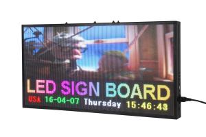 China High Resolution P3mm Programmable LED Signage With 5000mcd Brightness on sale