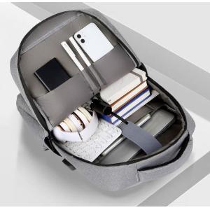 OEM USB Charging Laptop Backpack Business Notebook Bag With Zipper Closure