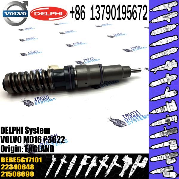 High Quality Diesel Engine Electronic Unit Fuel Injector E3.4 BEBE5G17101 21506699 22340648 for VOL TRUCK MD16 P3622