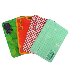 Customized 14g Holographic Zipper Pouch Gravure Printing