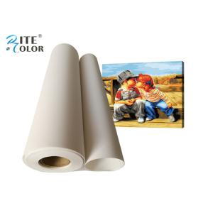 Wholesale Ink Jet Matt Polyester Canvas Rolls 260gsm 300d * 600d Density For Printing from china suppliers