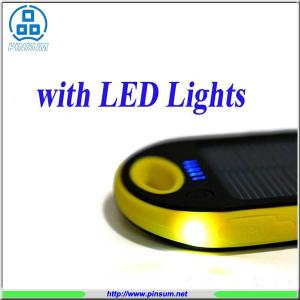 Li-polymer 5000mAh solar power bank