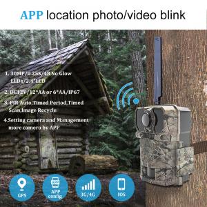 Wholesale 4G 0.25s Trigger 2.4&quot;LCD Hunting Camera Trail Scouting Wildlife Night Vision IR Cut Infrared Camera from china suppliers
