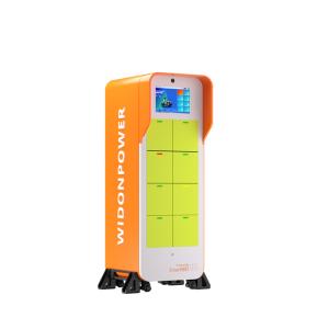 12 Slots E Rickshaw Battery Swapping Widonpower Swap Battery Station