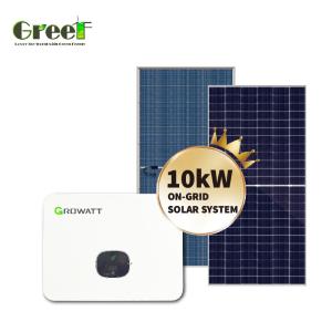 Internal Consumption Less Than 5W Grid Tie Solar Array System With Monitoring