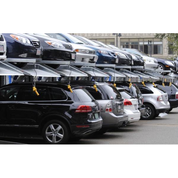 Automatic / Manual Double Decker Parking System With 50Hz / 60Hz Galvanized Wave