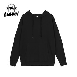 Custom Streetwear Thin Drawstring 350g Sweatshirts Slim Fit Graphic Polyester