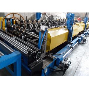 Automatic PLC Control Cable Tray Roll Forming Machine With Servo Guiding Device