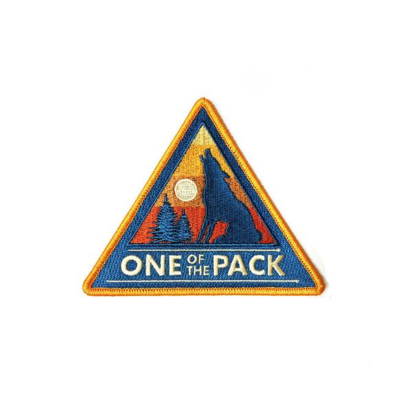 Full Embroidered Custom Made Hat Patches , Applique Sticky Clothes Patches OEM