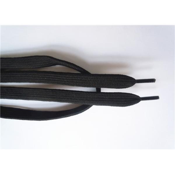 3m Metal tip flat shoe laces aglets colored custom running shoe laces