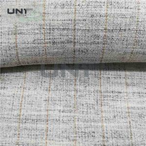 natural / black / white heavy weight interfacing cloth for men‘s suit with good