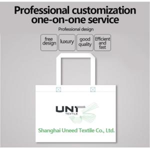 Spunbond Non Woven Bag Environmental Regeneration Foldable Customizable with