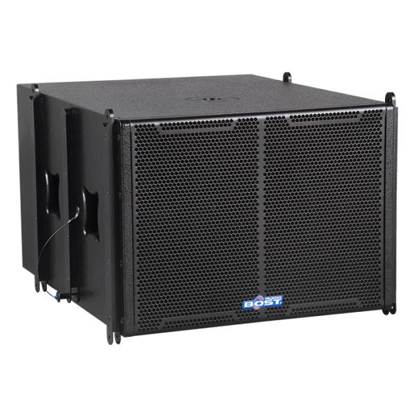 Quality double 12" pro active line array speaker system LA22BE for sale