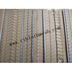 China Construction Expanded High Rib Mesh 0.3mm Thickness Hot Dipped Galvanized Material on sale