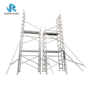 Multi Functional Ringlock Scaffolding System , High Strength Portable Scaffold