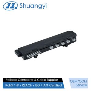 Wholesale SATA 22-Pin Female Connector Series, 15P Reverse-Cup Type, 180° SMT, Gold-Plated G/F, Electronic Signal &amp; Power Transmission Connector for Server, from china suppliers