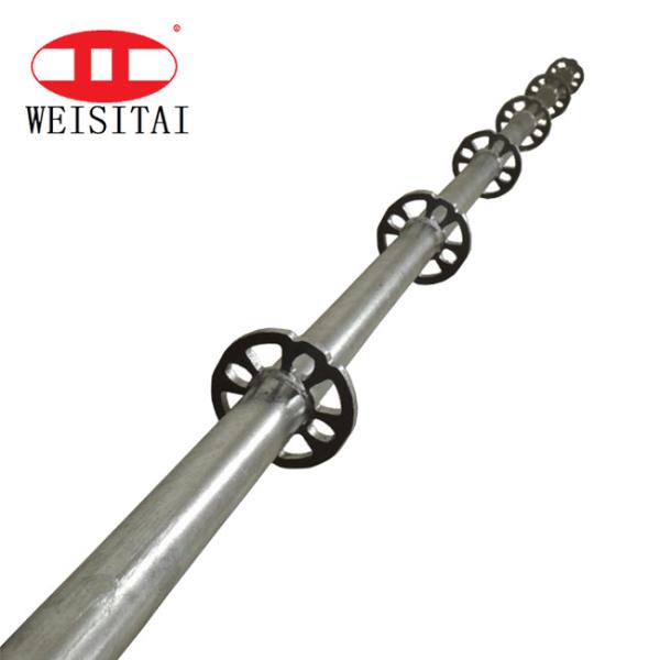 Quality Stocked Q355 HDG  Ringlock Scaffolding System Ring Lock Scaffolding Parts for sale