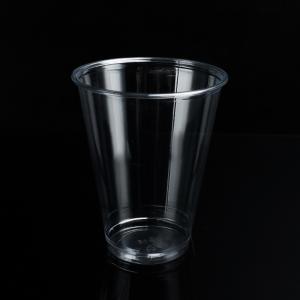 Degradable Custom Logo 12oz Clear PLA Cups ASTM D6400 EN13432 Certificated