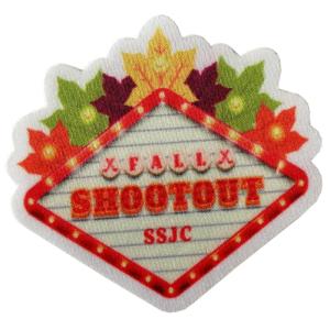 No Shrinking Custom Sublimated Patches Iron On Backing Dry Cleanable