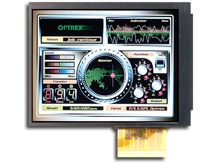 3.5 Inch OPTREX Flat Rgb LCD Panels T-51963GD035J-MLW-AKN 240(RGB)x320 For