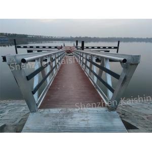 WPC Floating Bridge Jet Ski Pontoon Dock Aluminium Floating Pontoon
