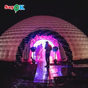 Portable Waterproof Oxford Fabric Large Inflatable Igloo Tent for Party Event