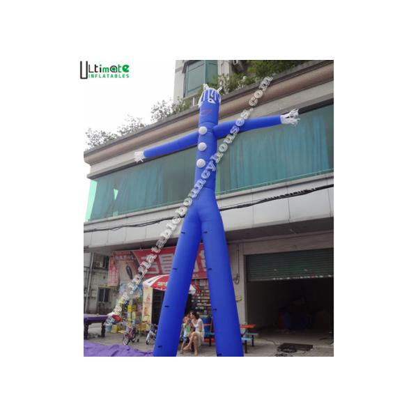 Quality Blue Advertising Inflatable Air Dancer Man for Promotion Activities for sale