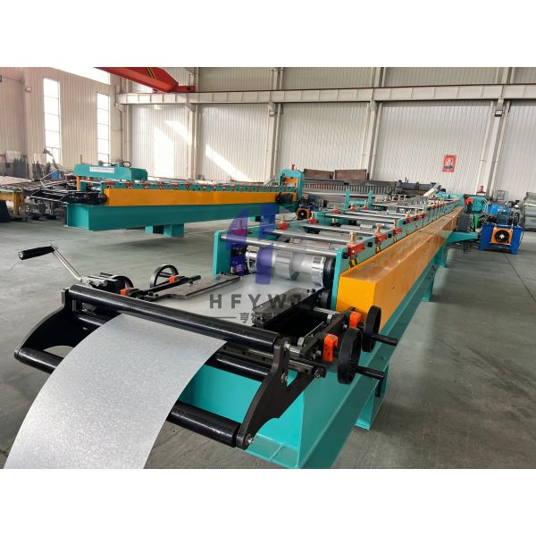 New Design Round Downpipe Roll Forming Machine With PLC Control And 16 Stations